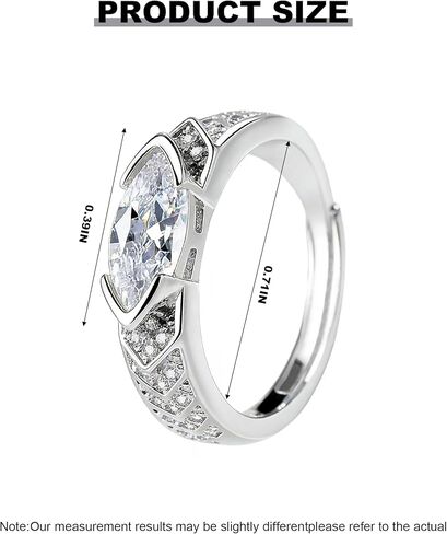 Lymphatic Therapy Ring for Women Lymph Detox Drainage Titanium Ion Therapy Ring Acupuncture Unclog Bloodstream Band Adjustable Moissanite R-ing Jewelry Gift for Her in Saudi Arabia