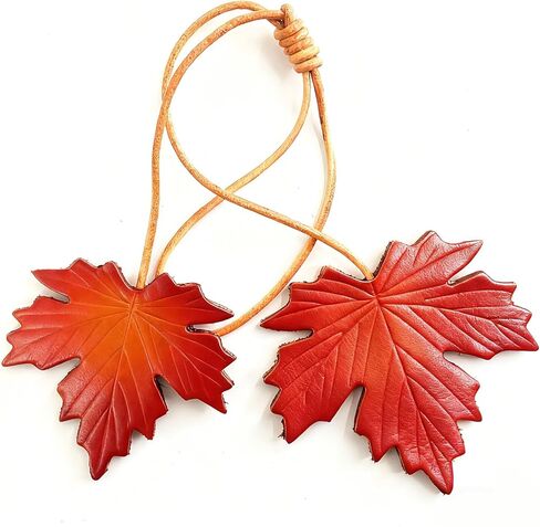 Leather Maple Leaf Bag Charms, Purse Charms for Handbags Tote Bags Purses - Decorative Charm Accessories in Saudi Arabia