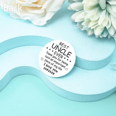Pocket Hug Token Uncle Gifts from Niece Nephew Funny Birthday Gifts for Unlces Unique Pocket Hug Gift for Uncle Keychain Fathers Day Christmas Gift for Him in Saudi Arabia