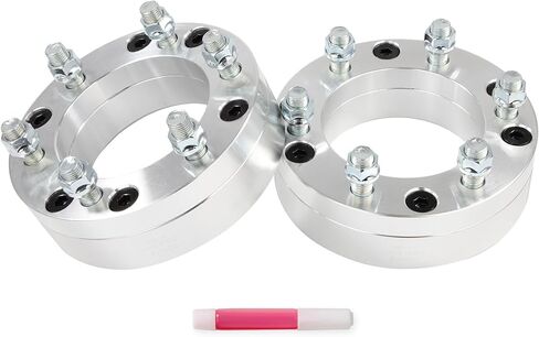 SCITOO 2Pcs Wheel Adapters 2" 5x5.5 to 6x5.5 Bore 108mm Studs 14x1.5 5 Lug Wheel Adapters Spacers Fit for Ram 1500 for Ram 1500 Classic in Saudi Arabia