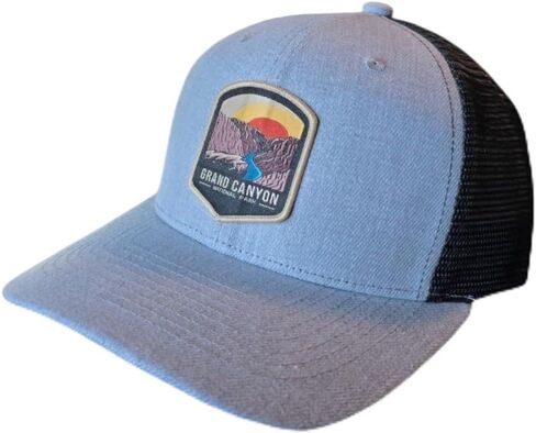 Grand Canyon Trucker Hat w/Mesh Backing National Park Woven Patch in Saudi Arabia