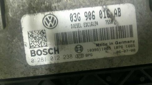 Engine ECM Control Module 1.9L Fits 05-07 Compatible with VW Compatible with Jetta 03G 906 016 AB 03G906016AB in Saudi Arabia