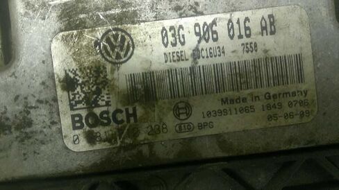 وحدة التحكم في المحرك ECM 1.9L تناسب 05-07 متوافقة مع VW المتوافقة مع Jetta 03G 906 016 AB 03G906016AB in Saudi Arabia