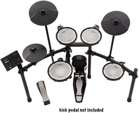 Roland TD-07KV Electronic V-Drums Kit – Legendary Dual-Ply All Mesh Head kit with superior expression and playability – Bluetooth Audio & MIDI – USB for recording audio and MIDI data – 40 FREE Melodic in Saudi Arabia