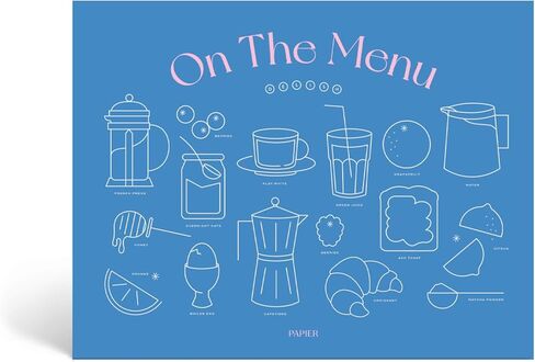 ورقة في القائمة مخطط الوجبات الأسبوعية وقائمة التسوق | صفحة واحدة في الأسبوع | خطط يوميًا للإفطار والغداء والعشاء ولاحظ الحاجة إلى البقالة | تصميم معلق | تمزيق الأوراق الورقية لتسوق البقالة in Kuwait