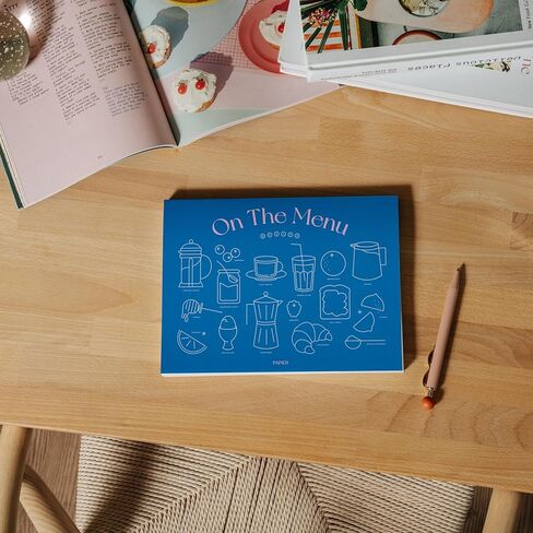 ورقة في القائمة مخطط الوجبات الأسبوعية وقائمة التسوق | صفحة واحدة في الأسبوع | خطط يوميًا للإفطار والغداء والعشاء ولاحظ الحاجة إلى البقالة | تصميم معلق | تمزيق الأوراق الورقية لتسوق البقالة in Kuwait