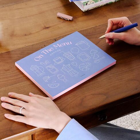 ورقة في القائمة مخطط الوجبات الأسبوعية وقائمة التسوق | صفحة واحدة في الأسبوع | خطط يوميًا للإفطار والغداء والعشاء ولاحظ الحاجة إلى البقالة | تصميم معلق | تمزيق الأوراق الورقية لتسوق البقالة in Kuwait