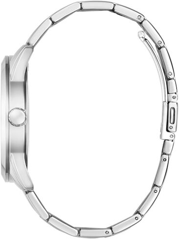 Guess Men's 44mm Watch - Two-Tone Stainless Steel Strap Green Dial Silver Tone Case in Saudi Arabia