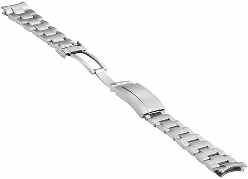 Ewatchparts سوار ساعة أويستر 20 مم متوافق مع رولكس يخت ماستر 20 مم قفل فليب قفل انزلاقي in Saudi Arabia