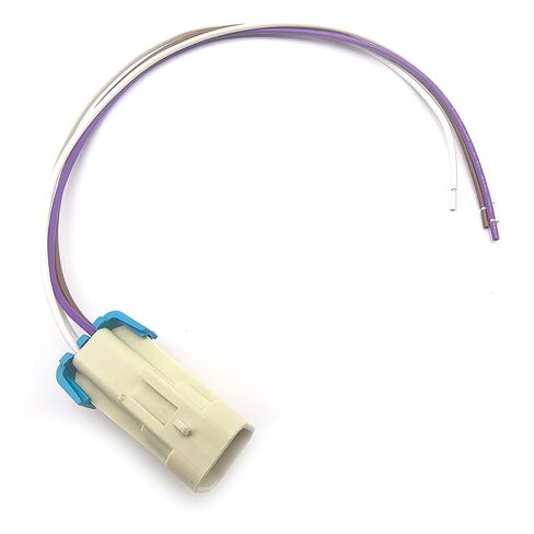 Oxygen Sensor O2 Square Male WP0XY33 Male Connector Pigtail 2-Keyway Connector Plug Wire Pigtail Harness Compatible with 1997 and Newer GM LS Series Engines in Kuwait