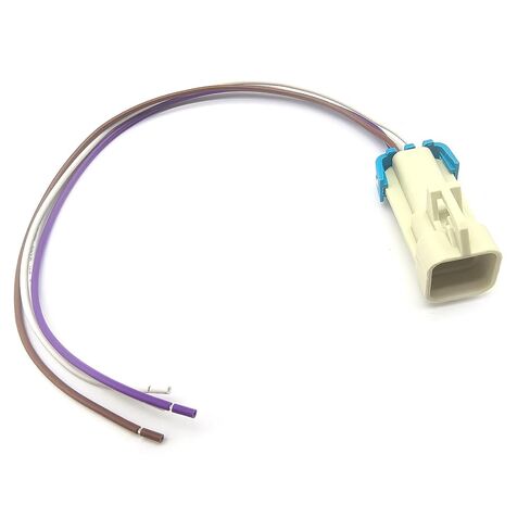 Oxygen Sensor O2 Square Male WP0XY33 Male Connector Pigtail 2-Keyway Connector Plug Wire Pigtail Harness Compatible with 1997 and Newer GM LS Series Engines in Kuwait