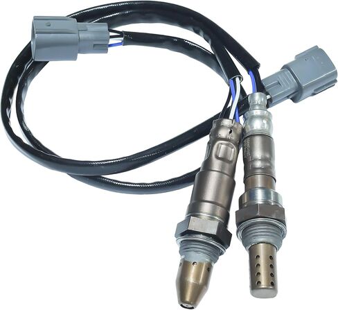 Air Fuel Ratio Sensor O2 Oxygen Sensor 250-54084 250-24360 Upstream and Downstream Fit for Toyota Camry RAV4 Scion tC Lexus ES300h 2.5L L4, 2011 2012 2013 2014 2015 2016 2017 2018, 2 Pcs in Kuwait