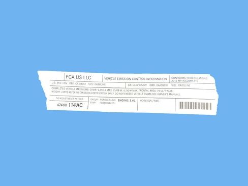 Mopar 47480114AC LABEL VEHICLE EMISSION CONTROL IN in Saudi Arabia