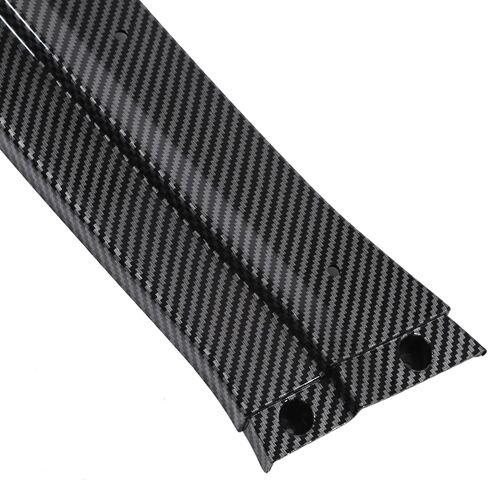 CS2 Style Front Bumper Lip Splitter Kit Compatible with Subaru WRX STI 2011-2014, Carbon Fiber Print, 3 Pieces in Kuwait