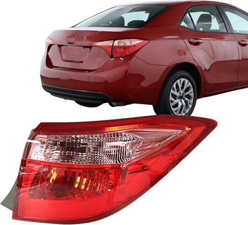 RH Passenger Side Tail Light Replacement for Toyota Corolla 2017-2019 Tail Lamp 8155002B00 TO2805130 in Saudi Arabia