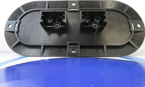 Tecniq T70RWST1 Stop/Turn/Tail/Reverse Light, 6" Oval, Red Lens, Surface Mount, Tri Pole Connector, T70 Series in Kuwait