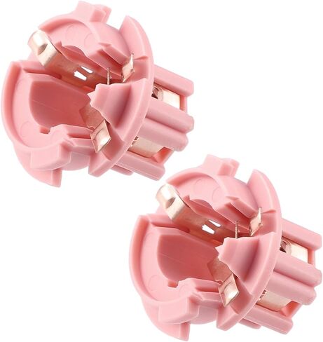 2 Pcs Rear Tail Light Lamp Bulb Socket No.A2108260082 for Mercedes-Benz E320 1996-2002 W210 for W220 S430 S500 2000-2006 Plastic Pink Durable Material in Saudi Arabia