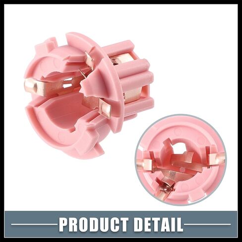 2 Pcs Rear Tail Light Lamp Bulb Socket No.A2108260082 for Mercedes-Benz E320 1996-2002 W210 for W220 S430 S500 2000-2006 Plastic Pink Durable Material in Saudi Arabia