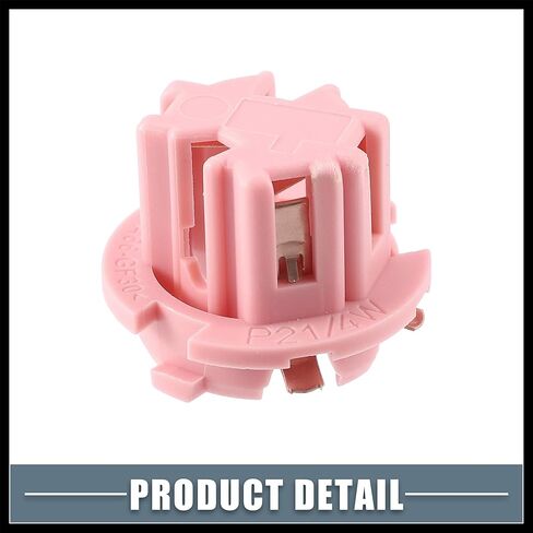 2 Pcs Rear Tail Light Lamp Bulb Socket No.A2108260082 for Mercedes-Benz E320 1996-2002 W210 for W220 S430 S500 2000-2006 Plastic Pink Durable Material in Saudi Arabia