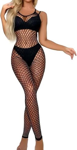 إمرأة شبكة صيد السمك بوديستوكينج الرسن تيدي ارتداءها قطعة واحدة الملابس الداخلية قطع رومبير جوارب مثيرة الهذيان وتتسابق كلوبوير in Kuwait