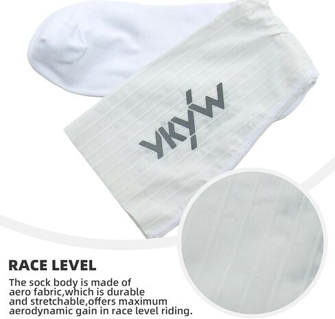 جوارب YKYWBIKE لركوب الدراجات للرجال والنساء - جوارب رياضية لركوب الدراجات، جورب ركوب الدراجات MTB الممتص للرطوبة، جوارب مضغوطة لركوب الدراجات in Kuwait
