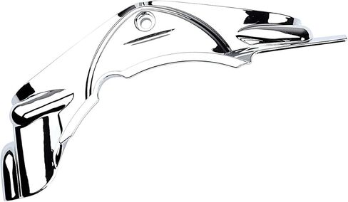 أغطية جانبية لقاعدة أسطوانة الدراجة النارية من Astra Depot تناسب Harley Touring Road King Road Street Electra Glide 2007-2016 Dyna Fat Bob Low Rider Super Glide 2006-2017 كروم in Saudi Arabia