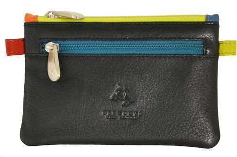 Visconti CP2 Cora Multi Colored Coin Purse Mini Wallet (Navy Multi) in Saudi Arabia