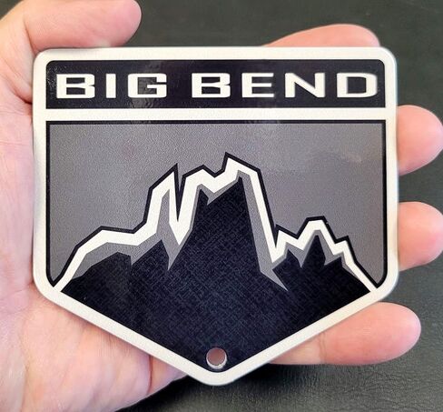 مغناطيس Ford Bronco Big Bend الفولاذي - 4 × 3.7 بوصة in Kuwait