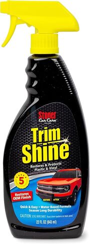 Stoner Car Care 92034-3PK 22-Ounce Trim Shine Protectant for Interior and Exterior Restores, Moisturizes, and Conditions Vinyl, Rubber, Leather and More, Pack of 3 in Kuwait