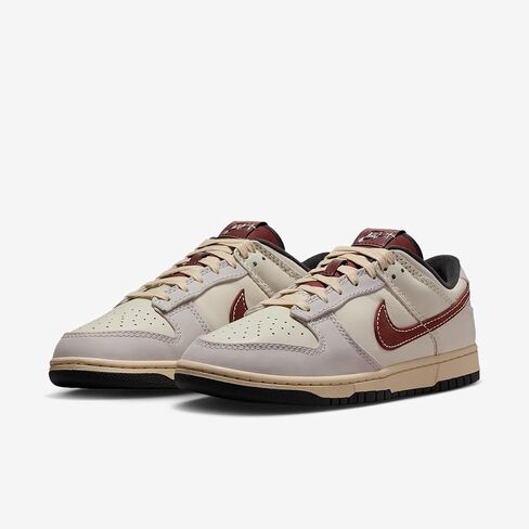 حذاء Nike Dunk Low للرجال (مهر داكن/أبيض لؤلؤي/رمادي دخاني داكن/لؤلؤي ناعم) مقاس 8.5 in Saudi Arabia
