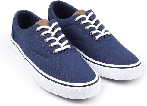 ANTLULU Mens Canvas Shoes Low Top Fashion Sneakers Lace Up Casual Shoes in Kuwait