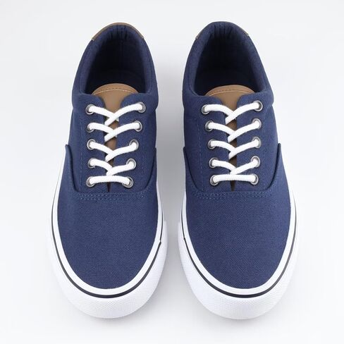 ANTLULU Mens Canvas Shoes Low Top Fashion Sneakers Lace Up Casual Shoes in Saudi Arabia