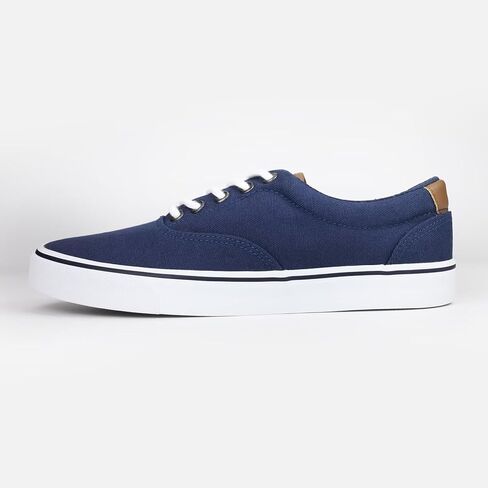 ANTLULU Mens Canvas Shoes Low Top Fashion Sneakers Lace Up Casual Shoes in Saudi Arabia