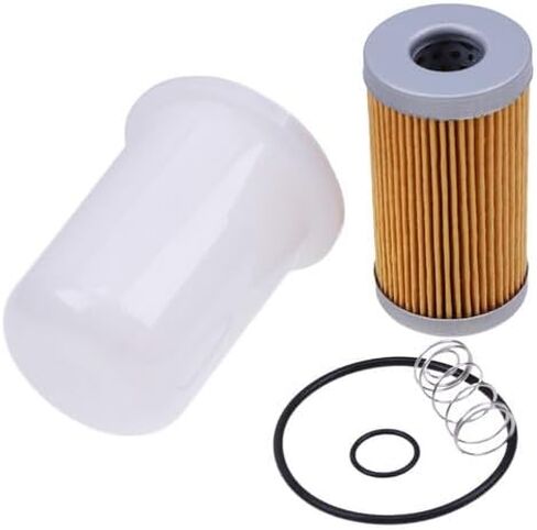 Fuel Filter with Spring & Bowl Set Compatible with Kubota Tractors L235 L2250 L2650 L275 L2850 L2900 L2950 L3010 L3130 L3240 L3410 L3710 L3830 L4150 L4200 L4300 in Kuwait