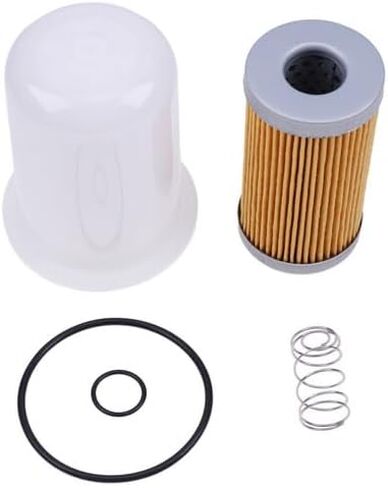 Fuel Filter with Spring & Bowl Set Compatible with Kubota Tractors L235 L2250 L2650 L275 L2850 L2900 L2950 L3010 L3130 L3240 L3410 L3710 L3830 L4150 L4200 L4300 in Kuwait