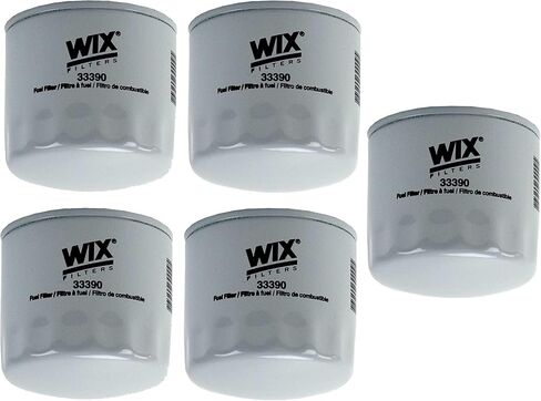 Wix Fuel Filter Set Spin-On 5 Pieces 33390-Set5 in Saudi Arabia