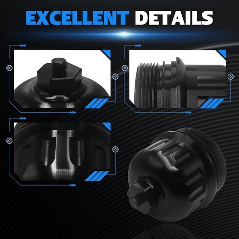 134001 Fuel Filter Housing Cap Aluminum for Duramax 6.6L L5P 2017-2020 chevy Silverado Cruze GMC Sierra 2500HD 3500HD in Kuwait