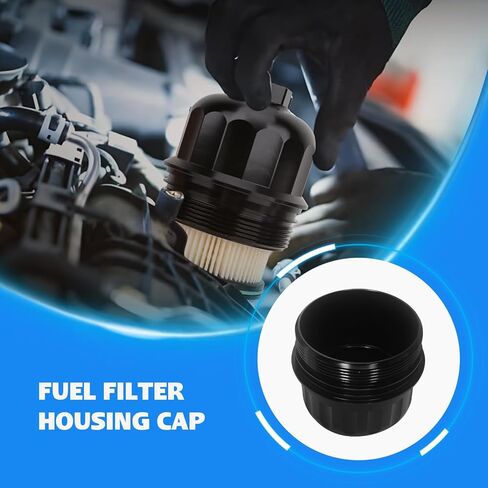 134001 Fuel Filter Housing Cap Aluminum for Duramax 6.6L L5P 2017-2020 chevy Silverado Cruze GMC Sierra 2500HD 3500HD in Kuwait