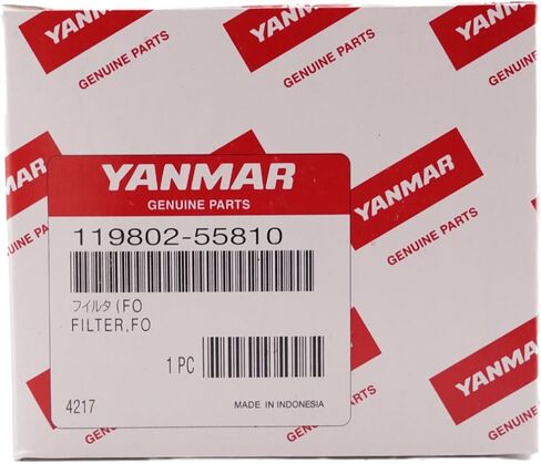 Yanmar 119802-55810 Fuel Filter (Pack of 3) in Kuwait