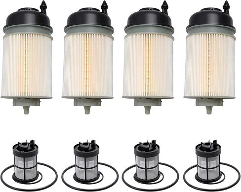 4Pcs Upgraded Fuel Filter Fits For Detroit Diesel Engines DD13 DD15 DD16 2020 and Newer,A4720921705,FK11011,KX46910,A4720921405,A4720921405001,WF10678,P582831 in Saudi Arabia