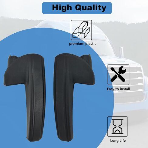 A1865867004 Driver Side & A1865867005 Passenger Side Front Interior Door Handle Fit for Freightliner Cascadia Coronado, Pair in Kuwait