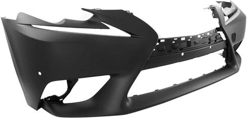 BUMPERS THAT DELIVER - Primered, Front Bumper Cover Fascia Compatible with 2014 2015 2016 Lexus IS250 IS350 IS300 IS200T Sedan w/Park Assist 14 15 16, LX1000263 in Kuwait