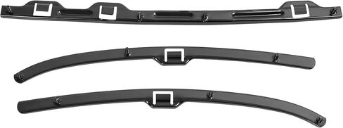 KUAFU 5 Piece Front Bumper Retainer & Bracket Set Compatible with 2001-2004 Toyota Tacoma Replacement for TO1065101 TO1066152 TO1067152 TO1066134 TO1067134 Steel Electrophoresis Primed Black in Saudi Arabia