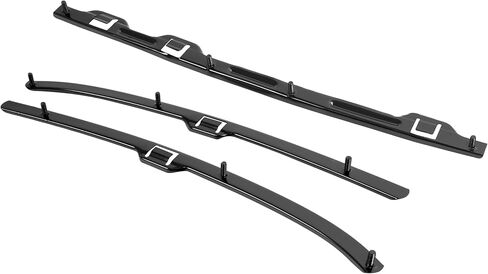 KUAFU 5 Piece Front Bumper Retainer & Bracket Set Compatible with 2001-2004 Toyota Tacoma Replacement for TO1065101 TO1066152 TO1067152 TO1066134 TO1067134 Steel Electrophoresis Primed Black in Saudi Arabia