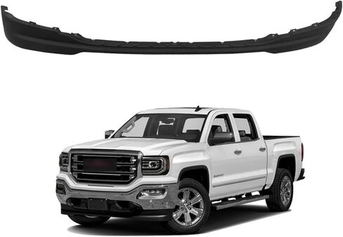 Front Valance Compatible With 2016 2017 2018 GMC Sierra 1500, 2019 Sierra 1500 Limited Air Dam Deflector,Front Lower Bumper Valance Deflector Air Dam Replacement for 23381985, GM1092251 in Saudi Arabia