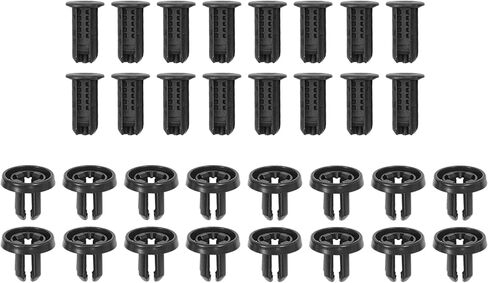 KUAFU Headlight Brackets+Front Bumper Brackets Left&Right Compatible with 2017-2022 Honda CR-V Bumper Mount Support Bracket Plastic(PP+ABS) Replacement for 71193TLAA01 71198TLAA01 HO1042124 HO1043124 in Saudi Arabia