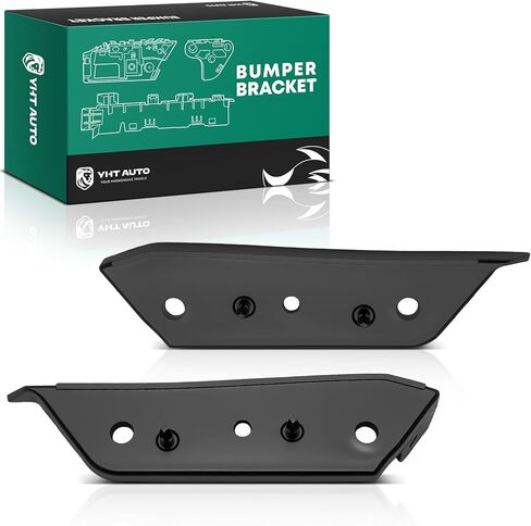YHTAUTO Front Left and Right Upper Bumper Brackets Compatible with Ford Fusion 2017-2020, Police Responder Hybrid 2019-2020, Sedan, Driver and Passenger Side, Plastic, 2-PC in Saudi Arabia