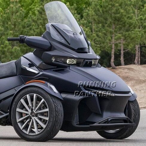 Motorcycle Accessories Fit for Can-Am Spyder RT RT-L 2020-2024 2025 Performance Tubular Front Bumper with Skid Plate Guard Cover Aluminum in Kuwait