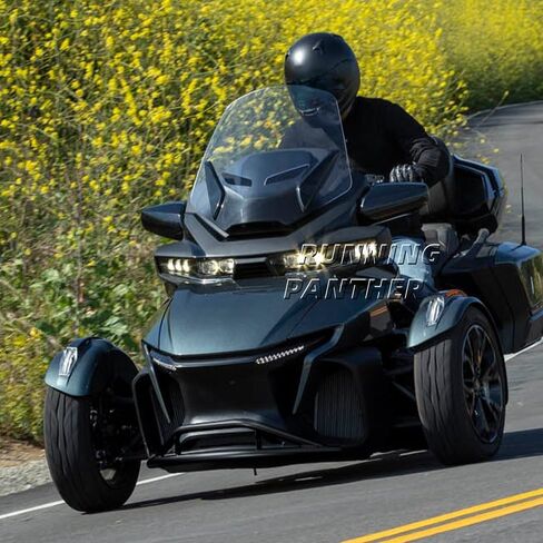 Motorcycle Accessories Fit for Can-Am Spyder RT RT-L 2020-2024 2025 Performance Tubular Front Bumper with Skid Plate Guard Cover Aluminum in Kuwait