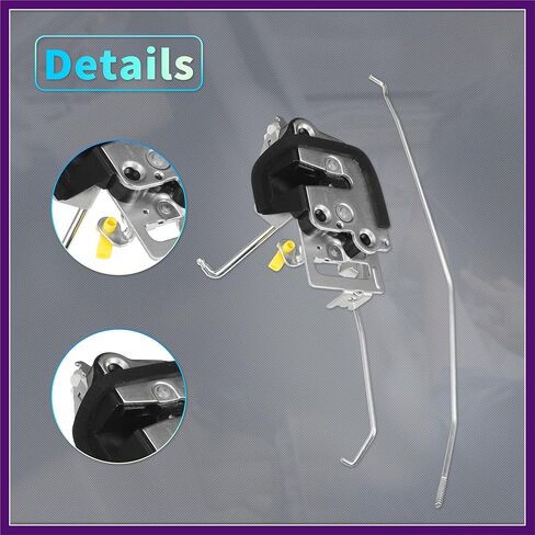 Replacement Front Right Passenger Side Power Door Lock Actuator Motor for Toyota Tacoma 1997-2004 Door Latch Actuator Assembly Replace No.6931004010 Black Premium Fit Design in Kuwait